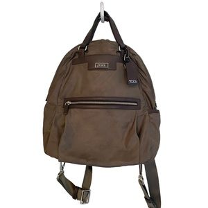 Tumi Ascot Backpack Olive Green Brown
